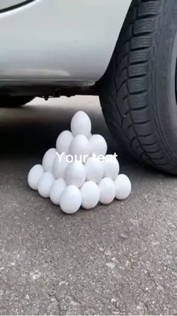 Satisfying egg crush