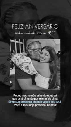 Aniversário de Pai 🖤