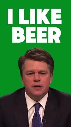 I like beer!