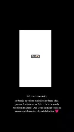 Feliz aniversário 