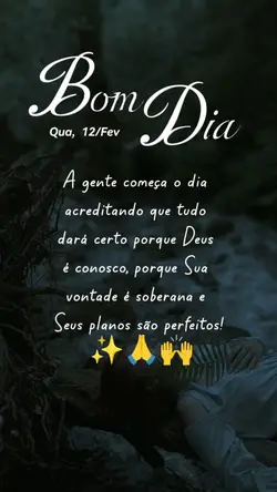 Bom dia 