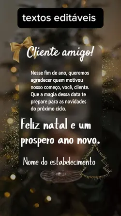 Cartão de natal 