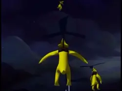 The real helicopter 