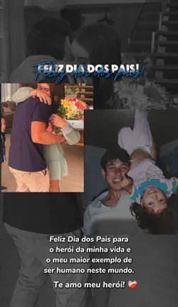 Feliz dia dos pais!