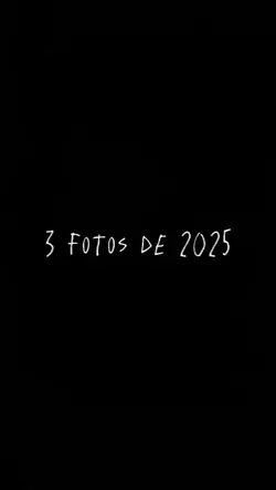 Três fotos de 2025