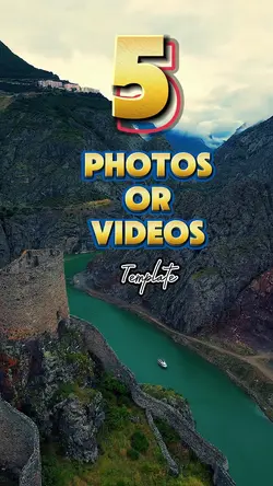 5 photos or videos 
