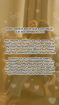 Distância mãe e filh