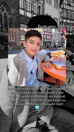 parabéns filho
