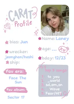 Carat Profile 🩵🎀