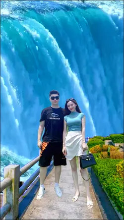 Waterfall scenery