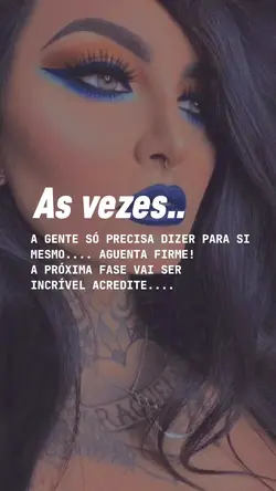 AS VEZES...