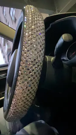Bling steering wheel