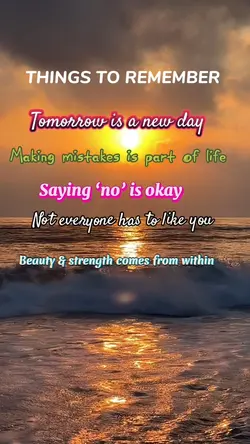 Things to remember 