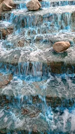 Blue water
