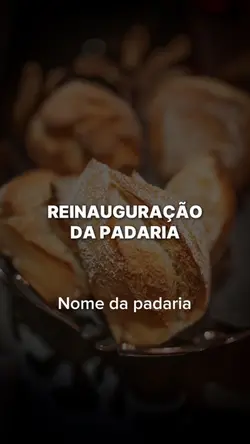 CONVITE PADARIA 🥪
