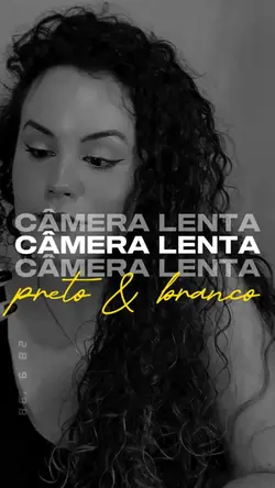 Câmera lenta P&B