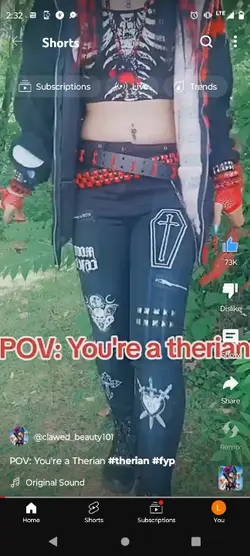 POV your a tharian