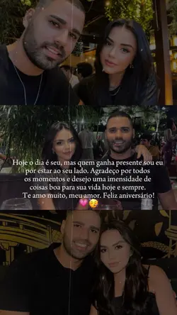 Aniversário namorado