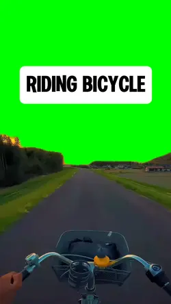 RIDING BICYCLE
