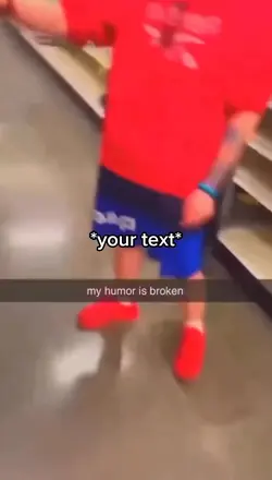 Broken humor