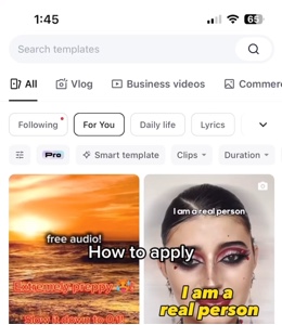 capcut template cover