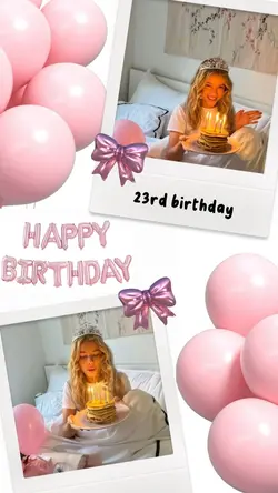 birthday template🎀