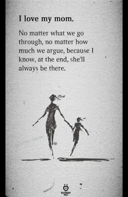i love my mom