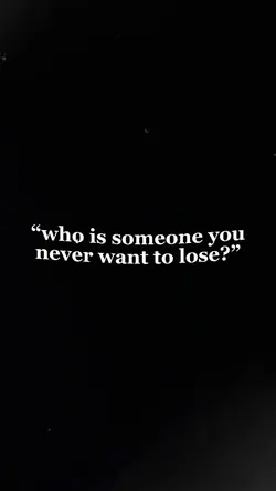 i don’t wanna lose 