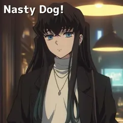 Nasty dog!