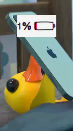 1% Battery 