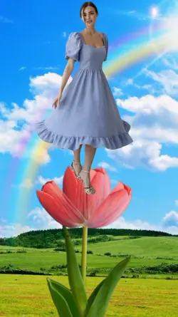 saindo da flor