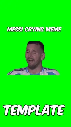 Messi Crying 