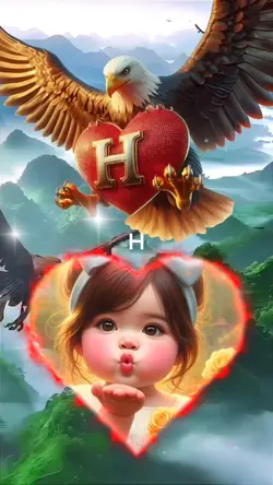 Eagle-Letter-H
