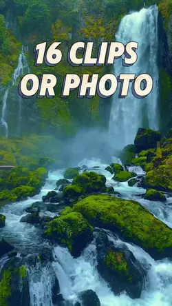 16 clips or photo