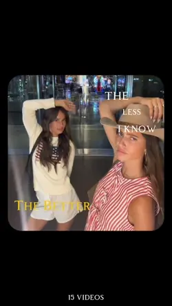 The less i know the