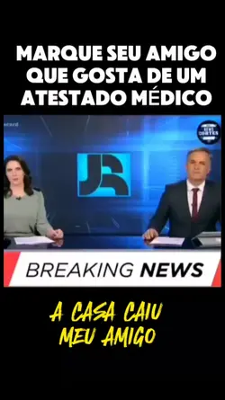 pegando atestado 