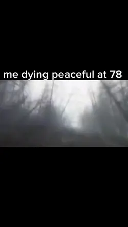 me dying at 78 
