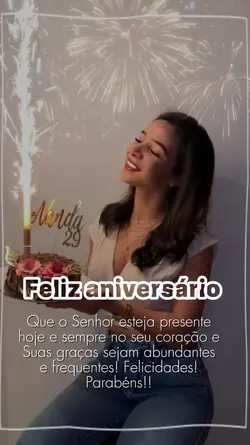 Feliz aniversário 
