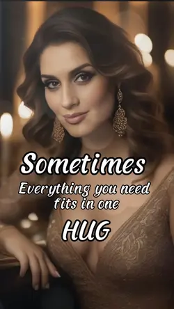 You need a hug