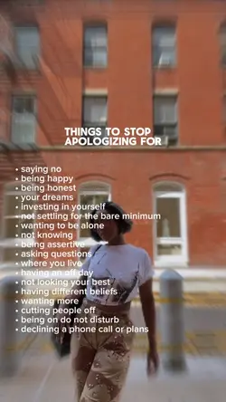 Stop Apologizing 4