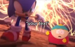 Sonic x cartman