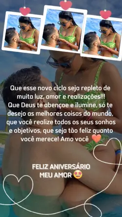 parabéns amor 