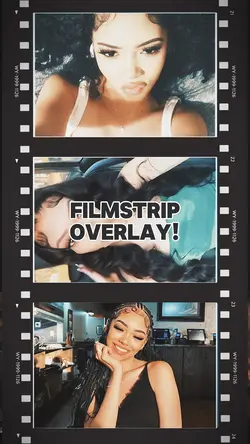 Filmstrip overlay 