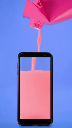 Into a bottle