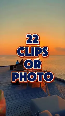 22 clips or photo