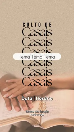 CULTO DE CASAIS | 2