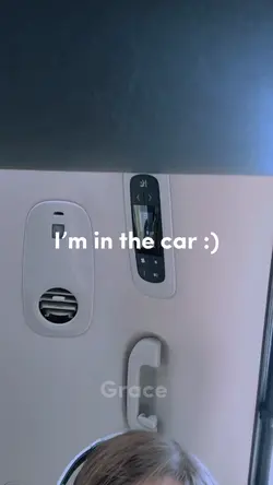 In the car :)