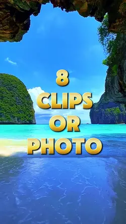 8 clips or photo