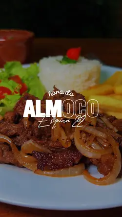 Hora do almoço 🥗 
