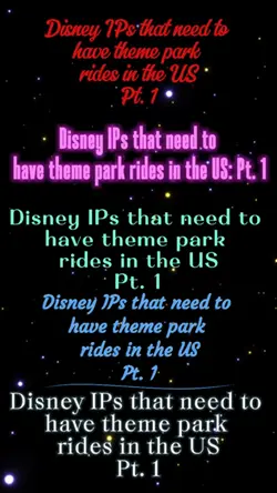 DisneyParks IPs: #1